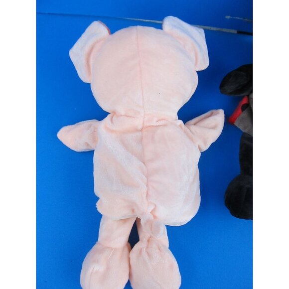 Unbranded Lot of 3 Puppets Pig Ladybug & Frog Plush Stuffed Animal Toy - Picture 5 of 9